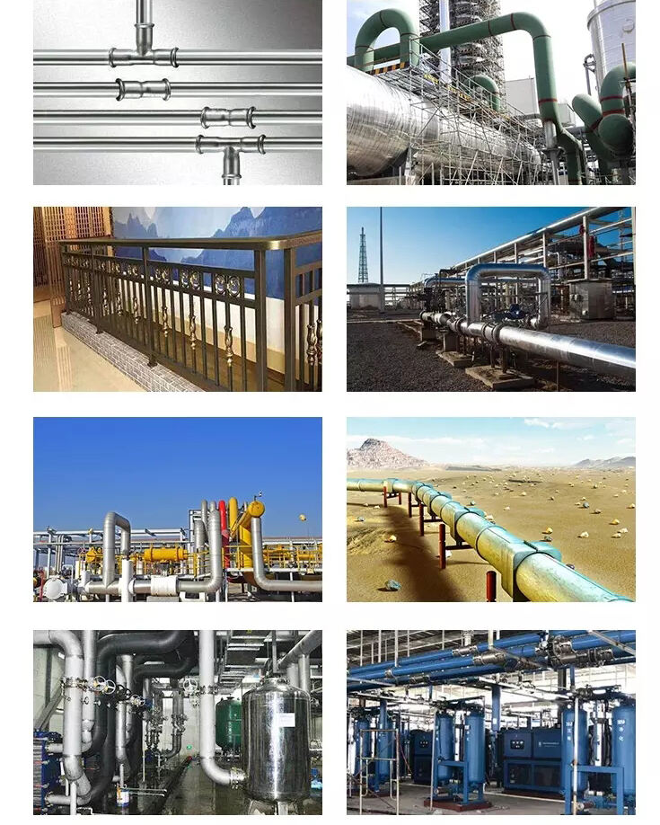 Stainless steel 304 railing pipe Complete specifications 6 meters bright surface stainless steel 301 round tube factory