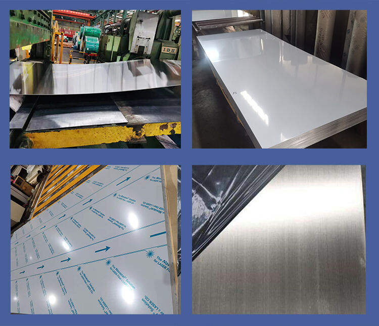 301 304 Brushed coated stainless steel plate 316 mirror stainless steel sheet factory