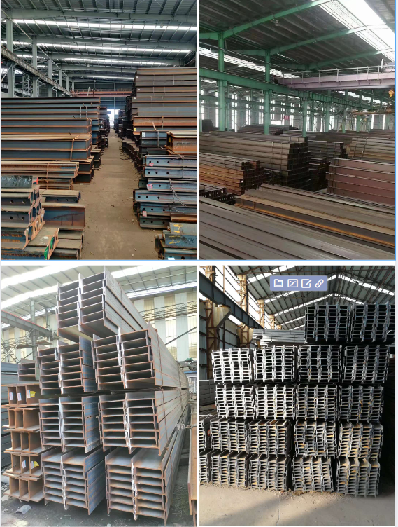 Wholesale Manufactured 300mm A36 Structural Steel H-Beam I-Beam Channel Bar with Welding Cutting Bending Services manufacture