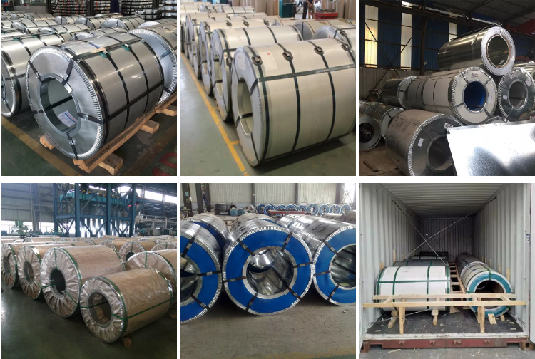 Zinc Coated Carbon Steel SPCC DC54D Hot Rolled Dipped Galvanized Steel Coil DC56D elit