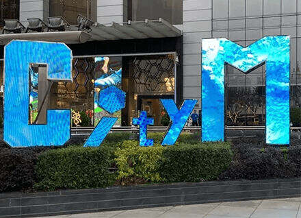 P4 LED Letter Display