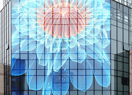 P3.91-7.82 LED Film Screen