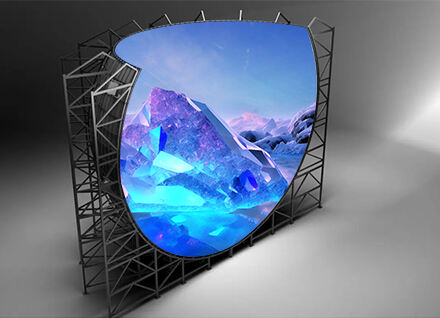 Immersive LED Internal Display Spherical Screen