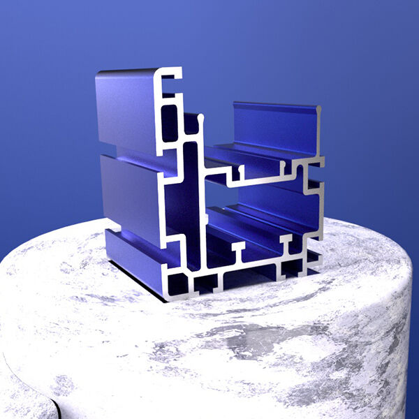 Anodized aluminum extrusion applications in architectural and industrial settings.