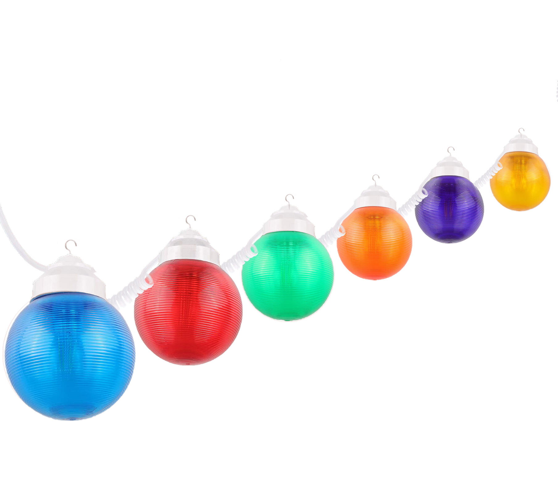 6inch Diameter Acrylic Globe 50ft Outdoor Tent Lights Patio Christmas led String Lights supplier