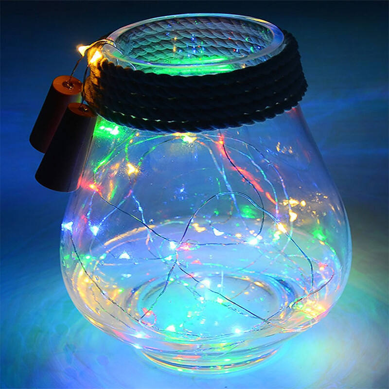 Outdoor 2M Solar Cork Wine Bottle Stopper Copper Wire String Lights 20 LED Fairy Lamps supplier