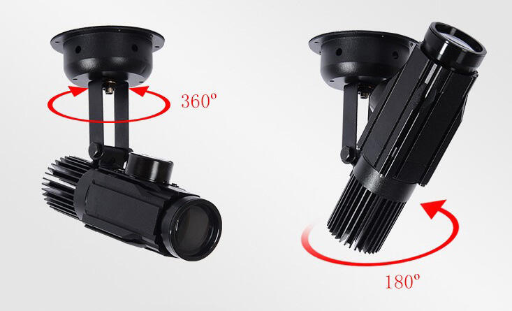 25W-40W Rotated LED Gobo Projector Outdoor manufacture