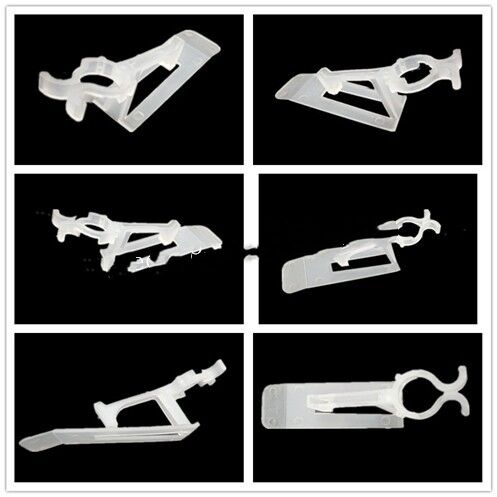 Holiday C7 C9 Bulb Clips Christmas Light Roof Gutter Clips Retaining Plastic All in One Clip Plus supplier