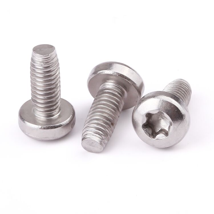 GB2672 torx screw pan head screw trigonodont stainless steel screws for communication industry supplier