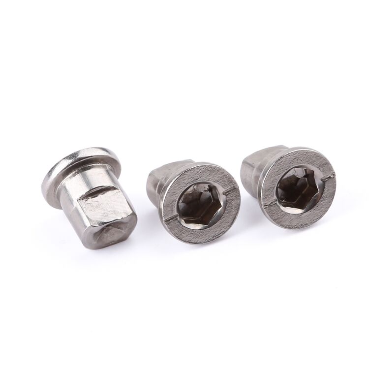 Non-standard customization hex socket step rivet milling flat stainless steel for doors and windows manufacture