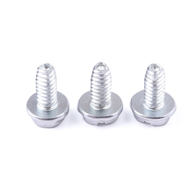 Factory price fastener galvanized slotted outer hexagonal flange self-tapping screws supplier