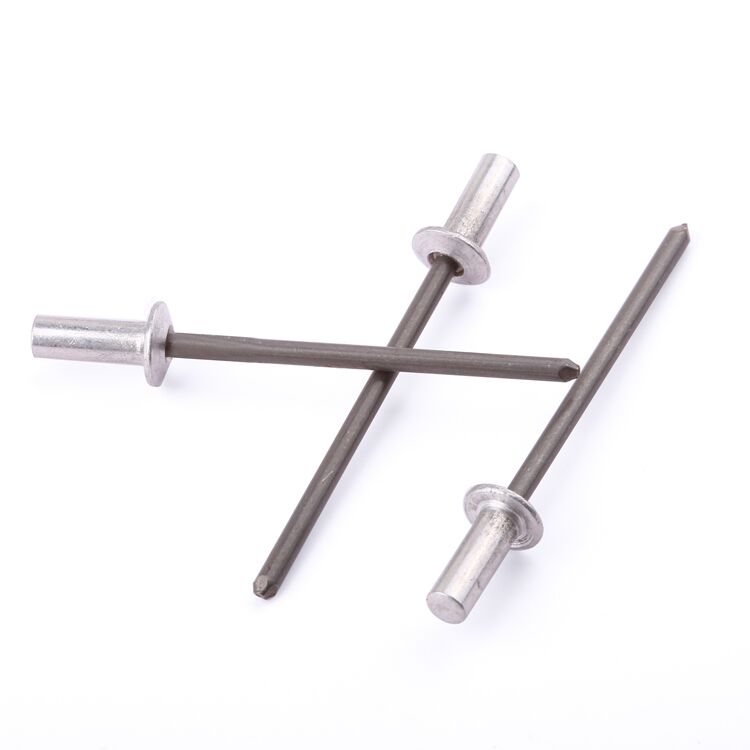 Hot item factory direct sale close end aluminum iron pole pop blind rivet pop rivet fastener details