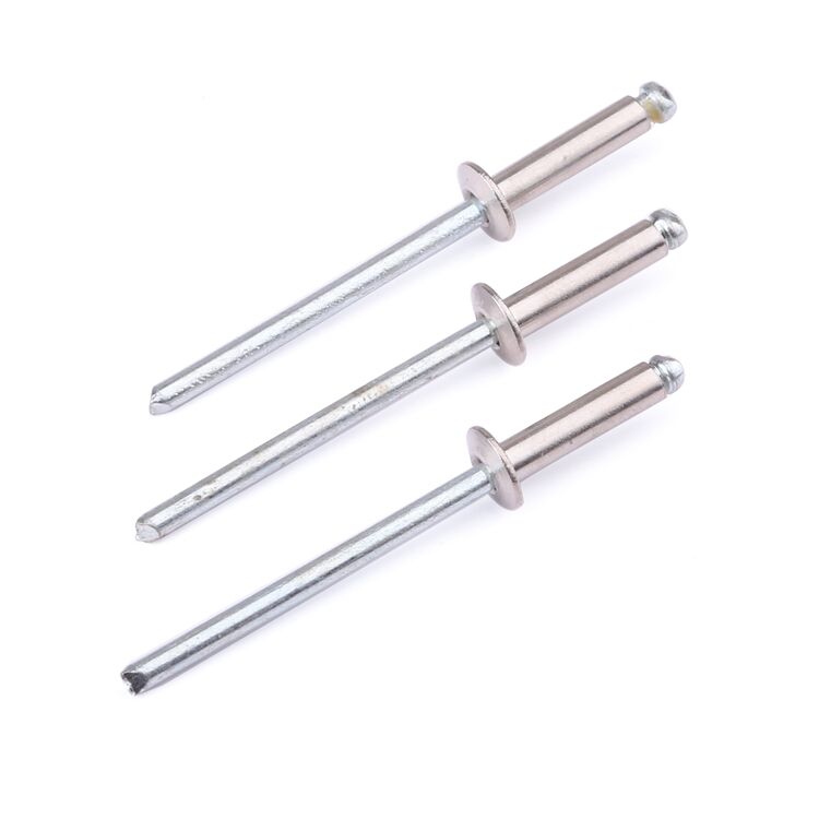 Factory price fastener GB12617 stainless Steel SS304 SS316 break mandrel blind rivets details