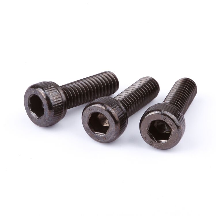 Hot item grade12.9 screws hexagon socket head screws high strength black nickel plated DIN912 manufacture