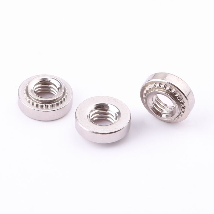 Factory price fastener M2-M10 stainless steel 304 press fit nut pressure rivet nut self-clinching nuts manufacture