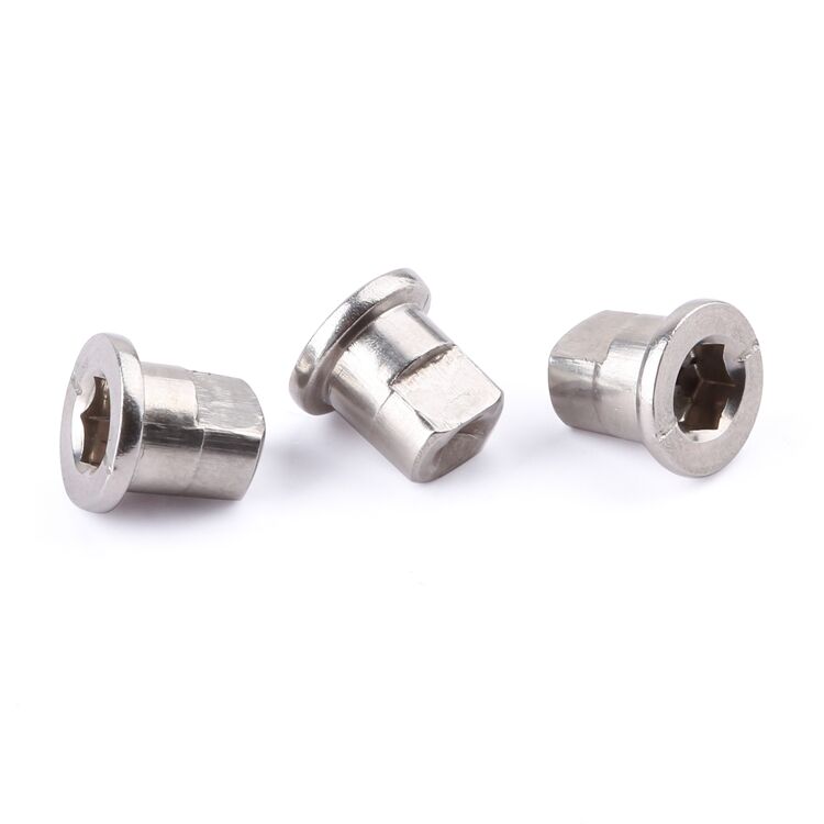 Non-standard customization hex socket step rivet milling flat stainless steel for doors and windows details