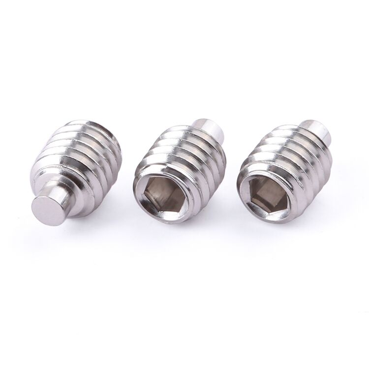 Non-standard customization hex socket set screw machine screw stainless steel SS304 316 plain manufacture