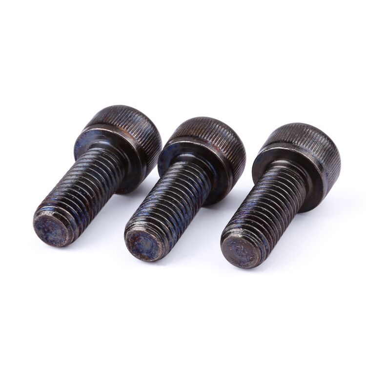 Chinese factory hexagon socket head screws DIN912 high strength black nickel plated socket head bolts grade12.9 screws factory