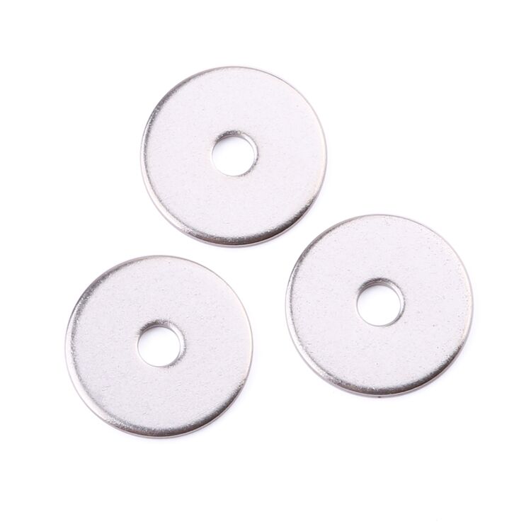 Hot item DIN9021 round metal washers plain penny ring stainless steel flat washer fastener manufacture