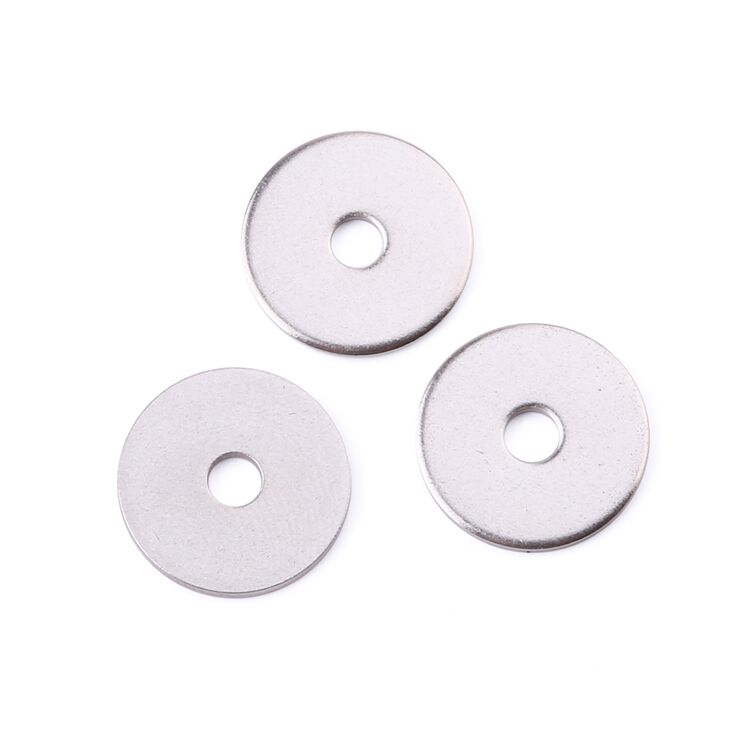 Hot item DIN9021 round metal washers plain penny ring stainless steel flat washer fastener factory