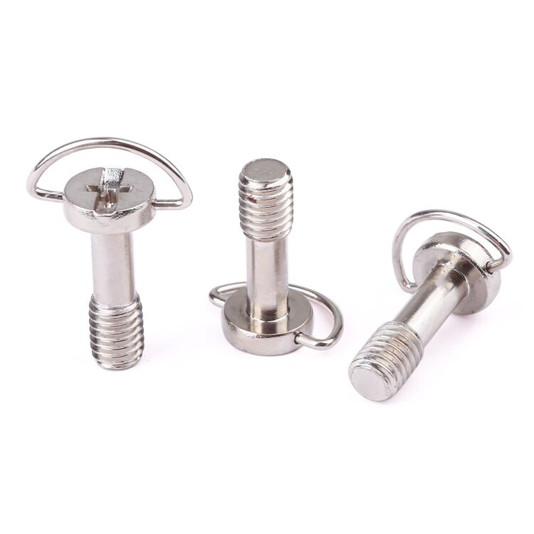 Phillips quick release fasteners machine screw nickel carbon steel screws for computer monitor supplier