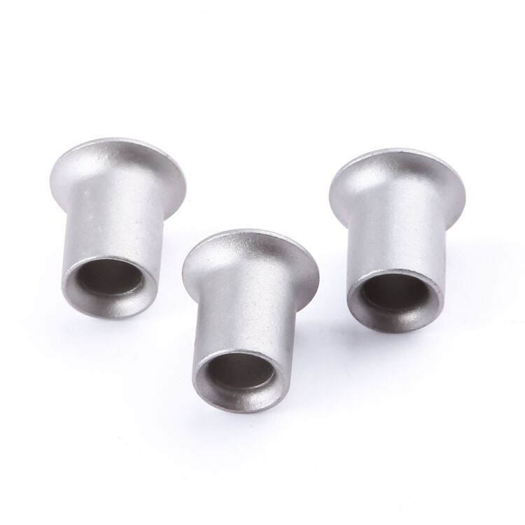 Non-standard customization flat rivet alloy steel silver grey dacromet for automobile industry supplier