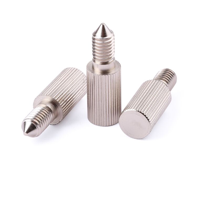 Customization fasteners M8 straight weave hand machine screw for electronics industry supplier