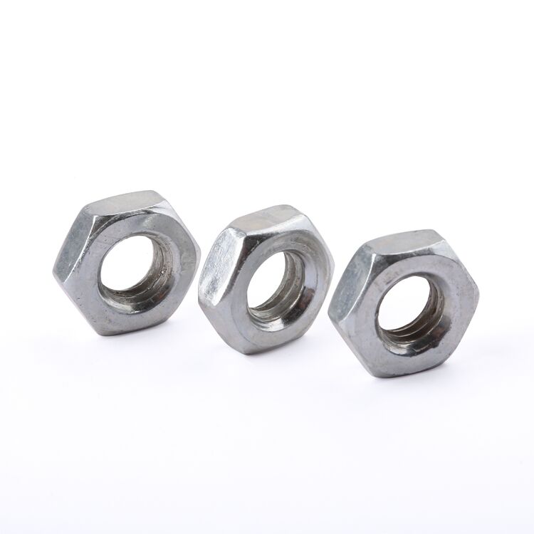 Fastener DIN 934 stainless steel 304 A2-50 A2-70 M2-M12 hexagon hex nut factory