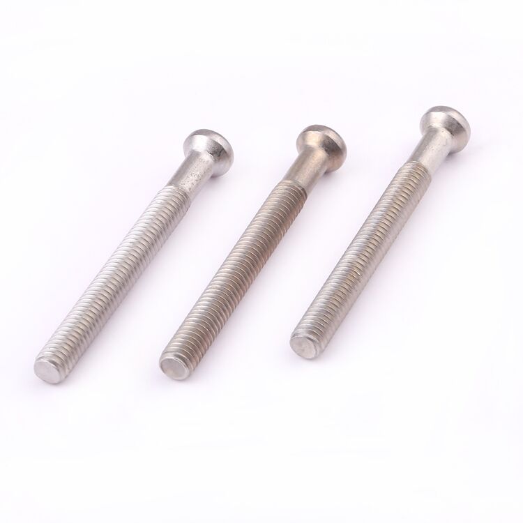 Customization fasteners hex socket screw stainless iron 410 machine screw for doors and windows factory