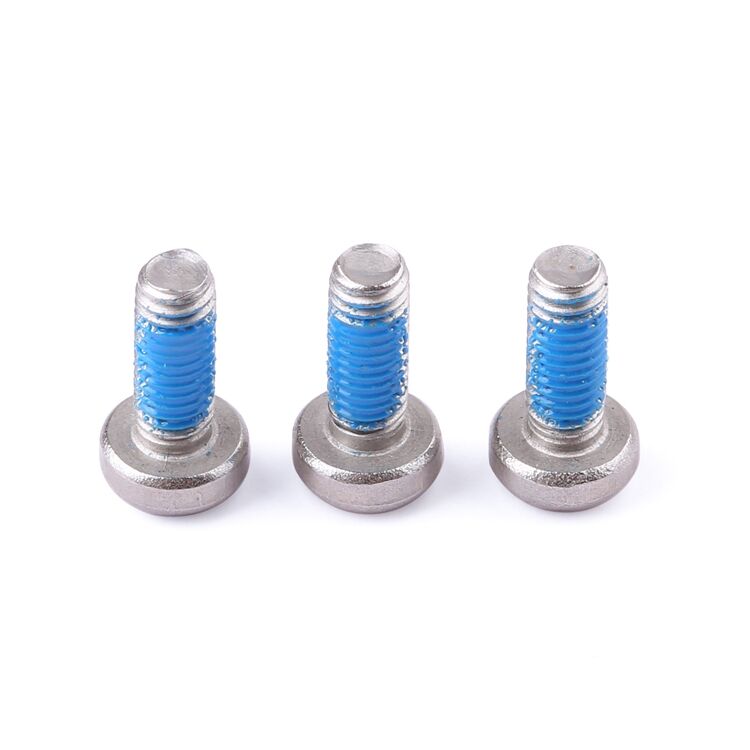 Factory fastener M2-M8 stainless steel 304 316 anti loosening nylon adhesive pan head torx screw GB2672 supplier