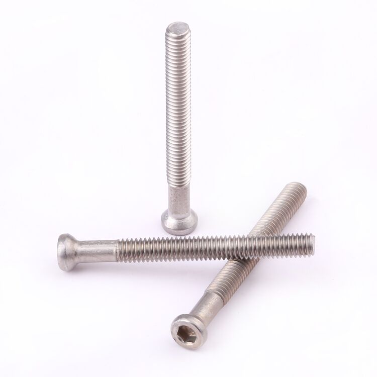 Customization fasteners hex socket screw stainless iron 410 machine screw for doors and windows details