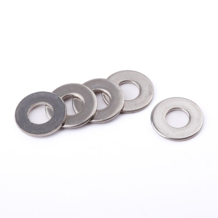 DIN9021 factory price round metal washers plain penny ring stainless steel flat washer fastener manufacture