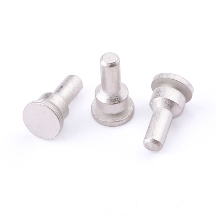 Non-standard customization fillister head step rivet tail chamfer aluminum plain factory