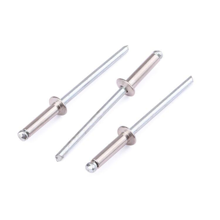 Factory price fastener GB12617 stainless Steel SS304 SS316 break mandrel blind rivets details