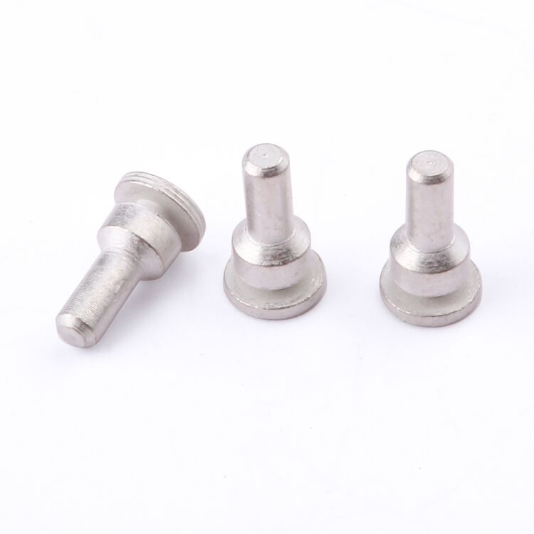 Non-standard customization fillister head step rivet tail chamfer aluminum plain supplier