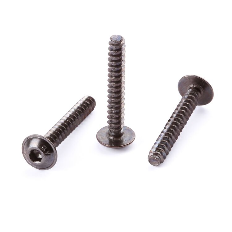 DIN7380 ISO7380 Class 12.9 high strength round head hexagon socket screws pan head screws half round cup screws factory