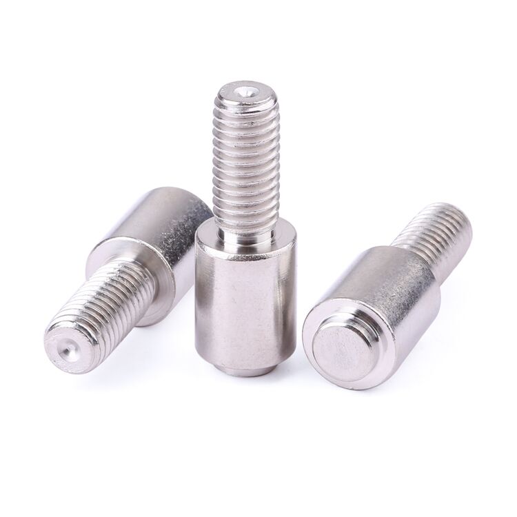 Non-standard customization fillister head welding screw mechanical thread stainless steel plain manufacture