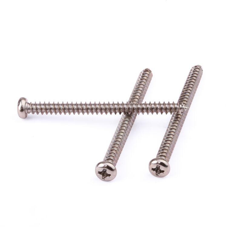 Factory price fasteners M2-M8 pan head phillips carbon steel self-tapping nails screws factory