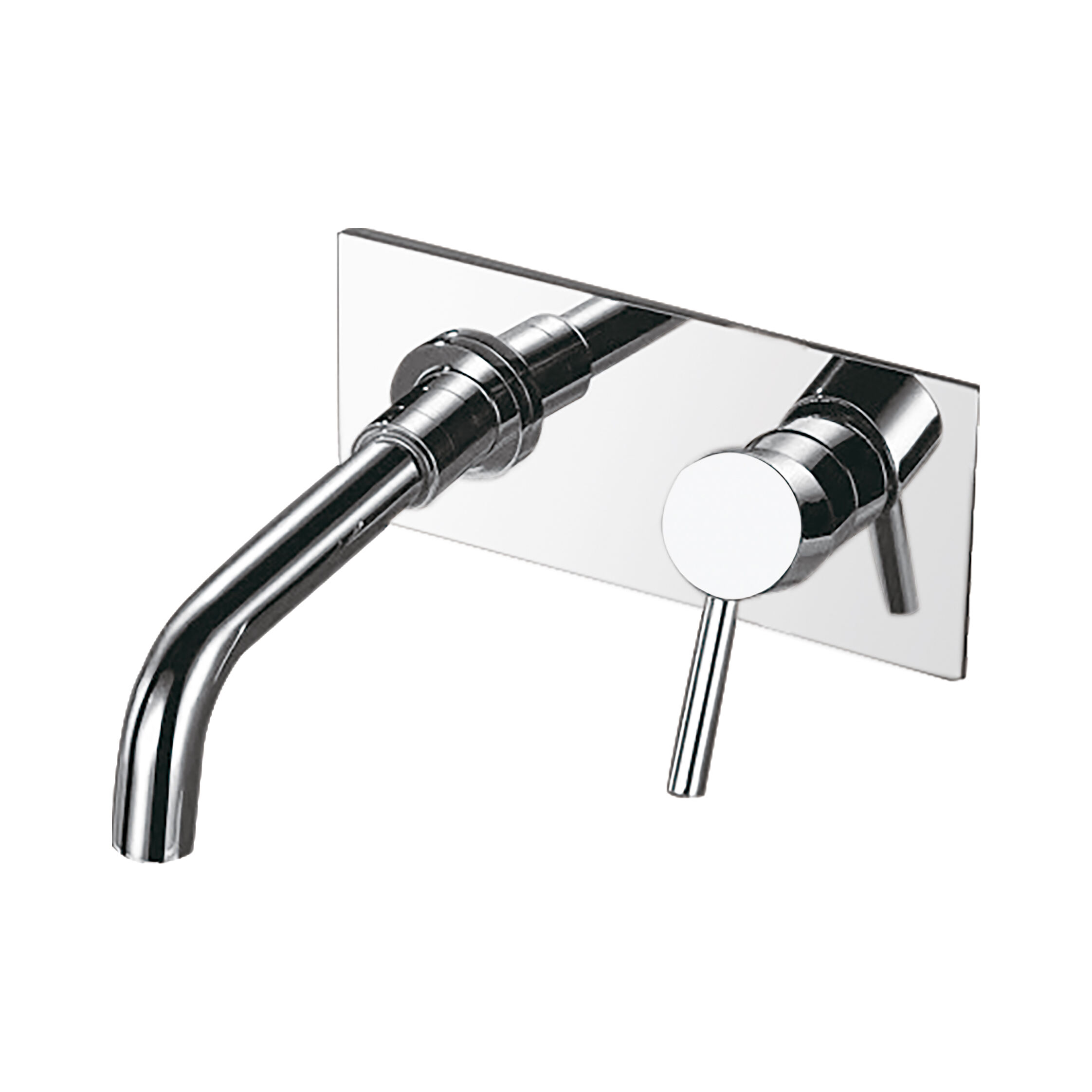 High Quality Custom Single Lever Temperature Control Wall Mounted Basin Faucet manufacture