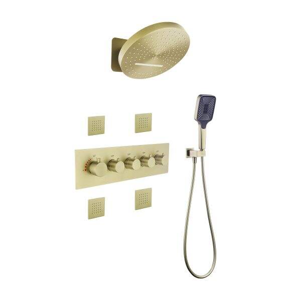 Utiliser l'ensemble de douche Madeu00a0hidden Easy