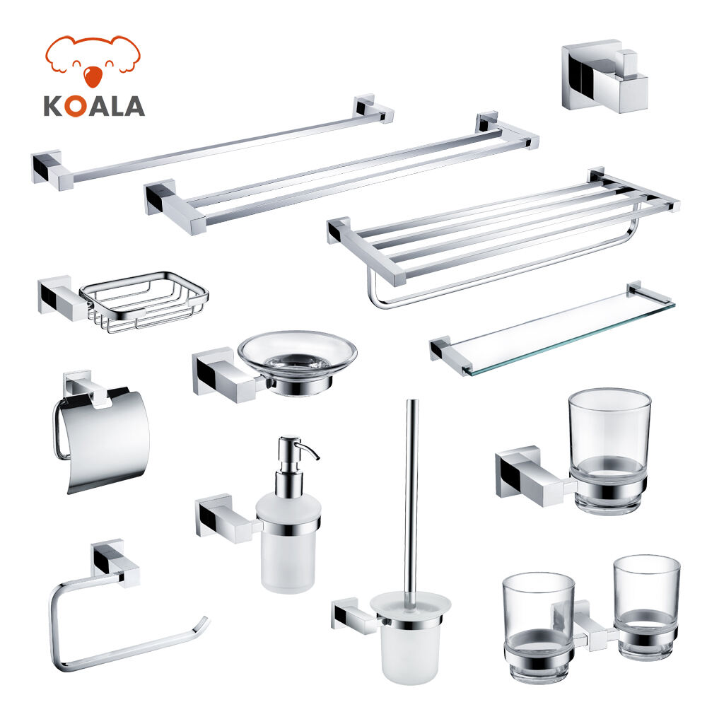 Vente en gros de haute qualité toilettes Wc salle de bains Chrome Pvc tuyau Abs poignée ensemble tête douche de pluie