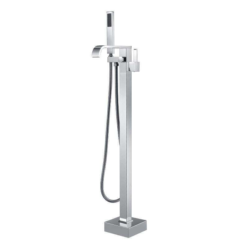 UPC Good Price Freestanding Bath Water Faucet Set With Shower Mixer