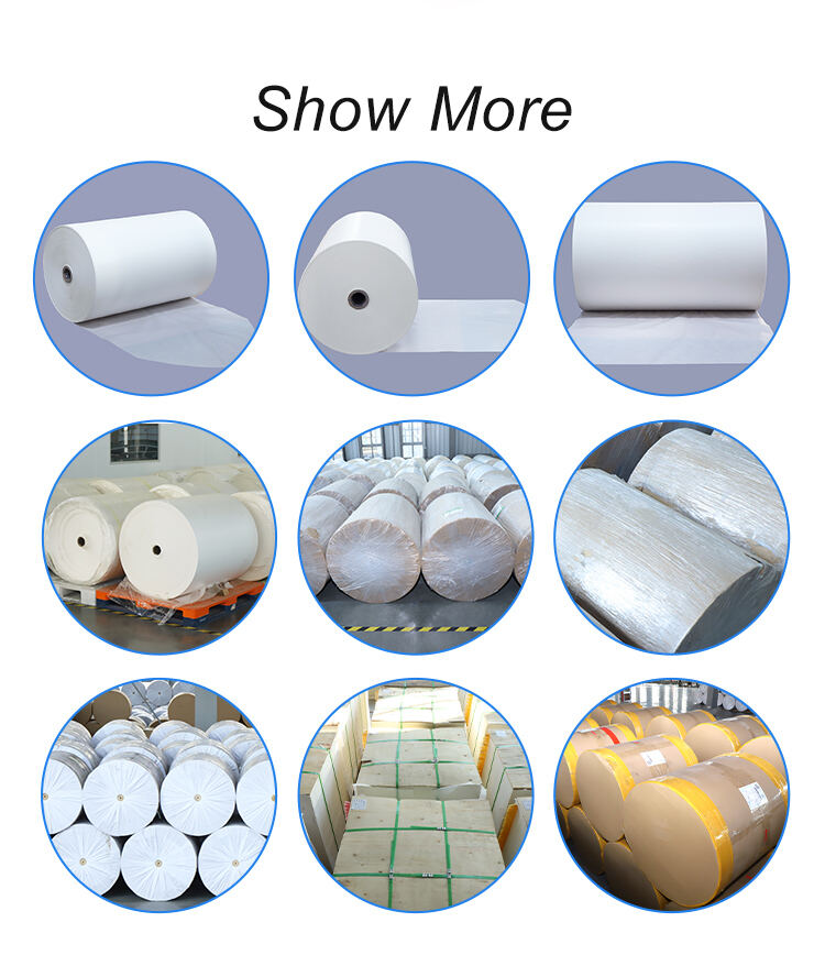 White Rolls  Release Paper Coated with Silicone Double Sided Tissue Tape with Solvent Adhesive factory