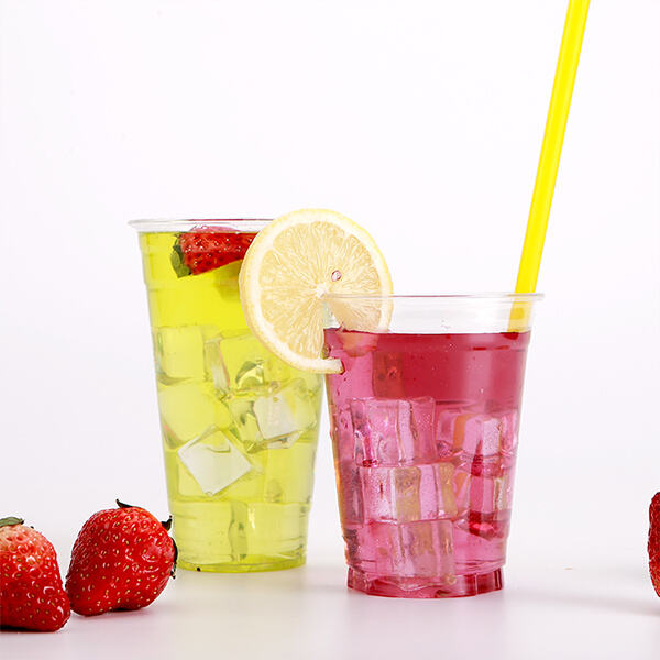 Enjoy Hot or Cold Drinks Anytime, Anywhere with a Plastic Cup with Lid.