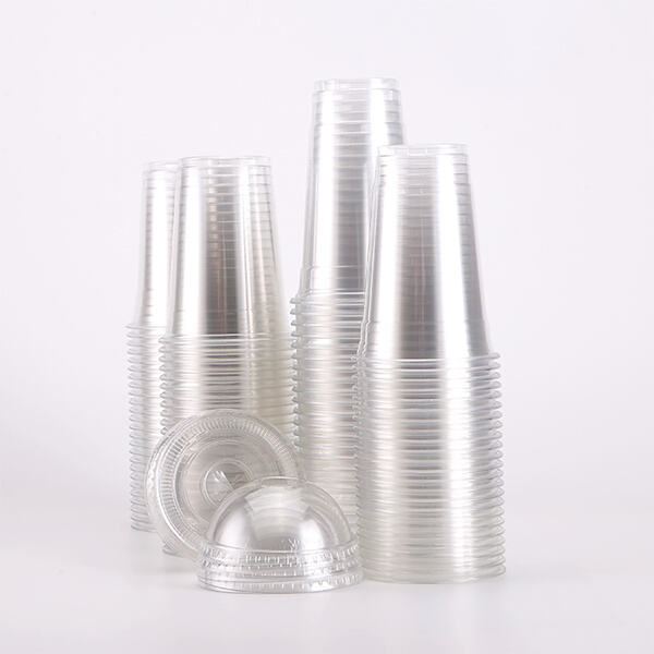 Perfect for showcasing your drink presentation - clear cup lids