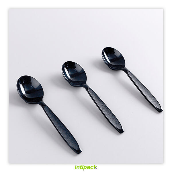 The small plastic spoon