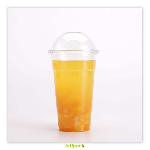 Clear Cup with Dome Lid