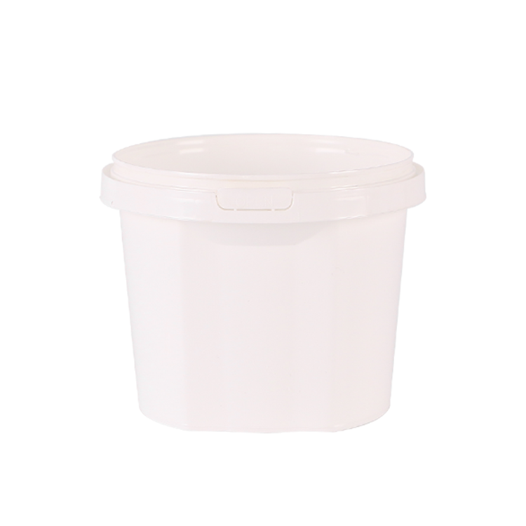 1100ml IML Ice Cream Bucket With Lid And Handle,Sealed bucket,PP-1100-130