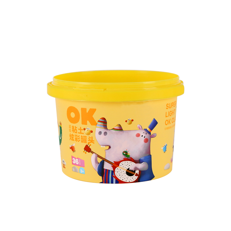 1.8L IML Cookie Container With Plastic Handle,PP-1800-170