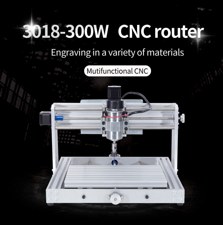 PRTCNC CNC 3018 pro Max CNC Engraving Router Machine Laser marks Wood Acrylic PVC leather details